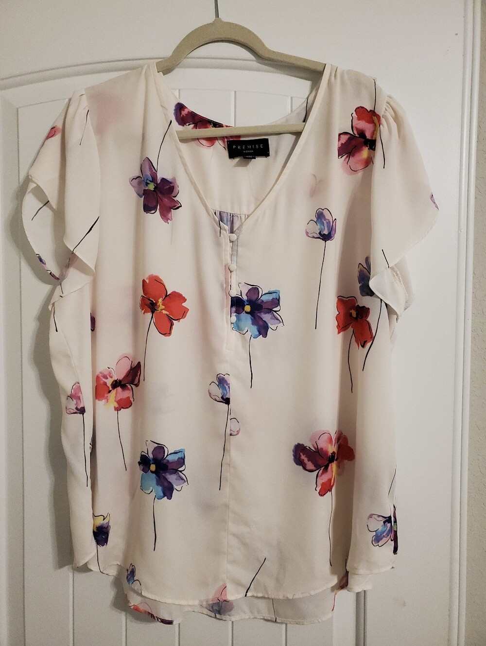 Womens Floral Blouse New